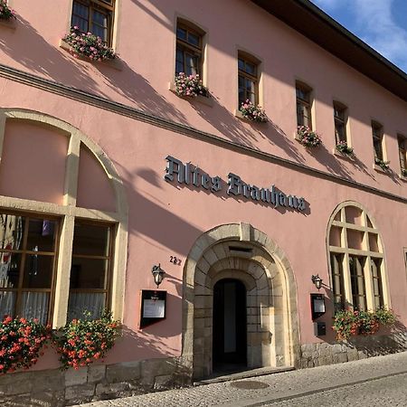 Altes Brauhaus Hotel Weißenfels Eksteriør billede