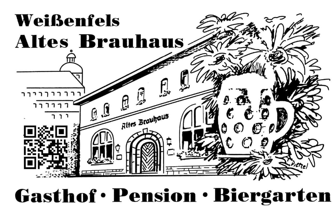Altes Brauhaus Hotel Weißenfels Eksteriør billede